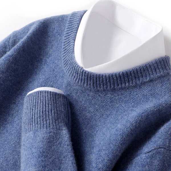 Pull Hombre Cuello Doble - Elegante y Moderno