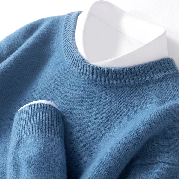 Pull Hombre Cuello Doble - Elegante y Moderno