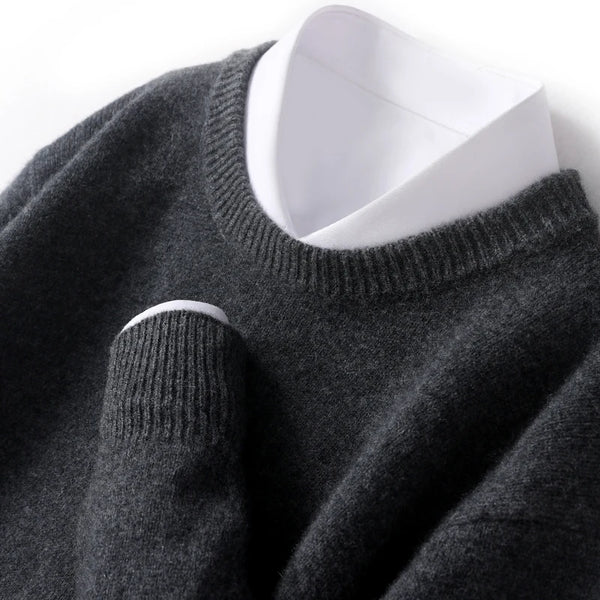 Pull Hombre Cuello Doble - Elegante y Moderno