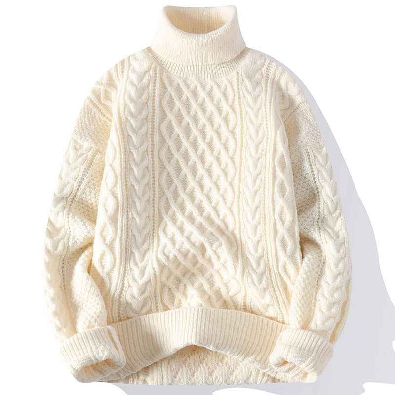 Jersey de cuello alto para hombre: calidez elegante y comodidad clásica