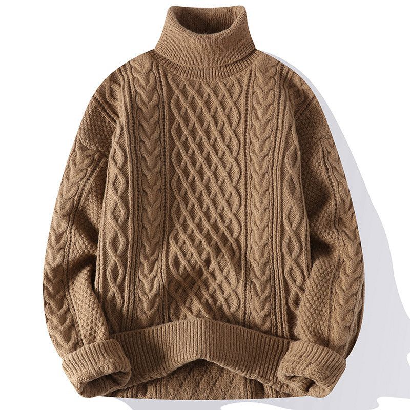 Jersey de cuello alto para hombre: calidez elegante y comodidad clásica