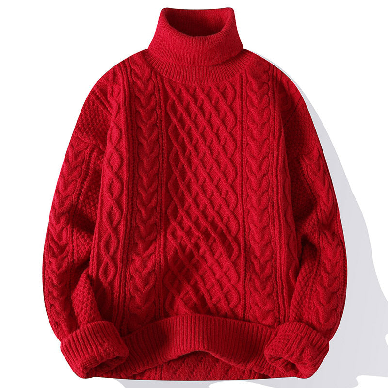 Jersey de cuello alto para hombre: calidez elegante y comodidad clásica