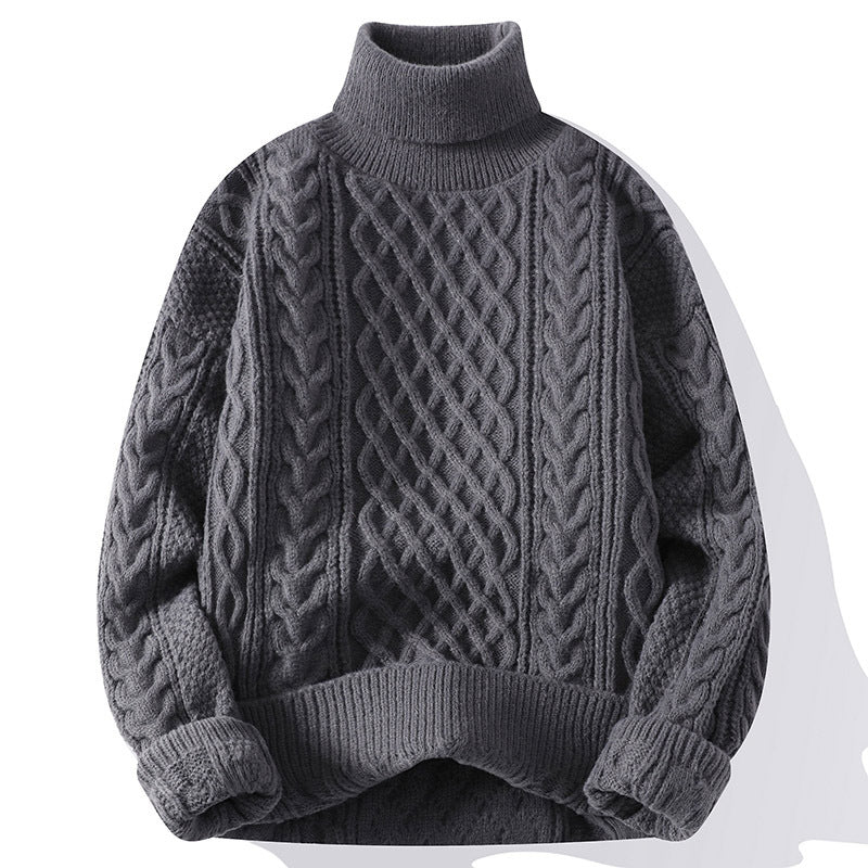 Jersey de cuello alto para hombre: calidez elegante y comodidad clásica