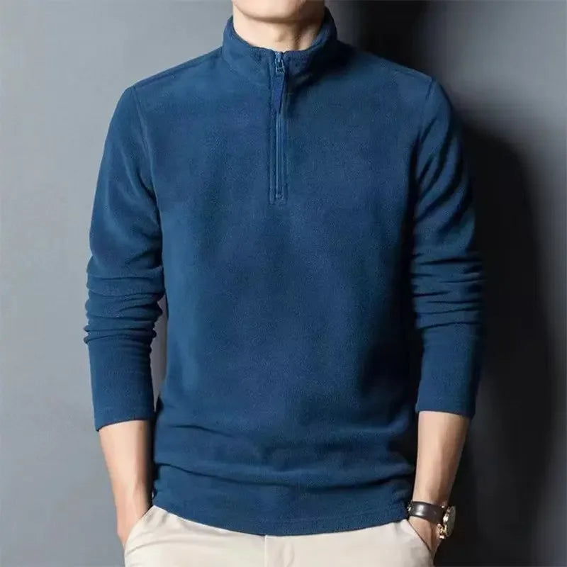Jersey de Media Cremallera para Hombre - Cálido y Cómodo