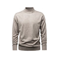Suéter de hombre elegante con cuello recto Lenox