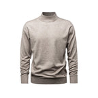 Suéter de hombre elegante con cuello recto Lenox