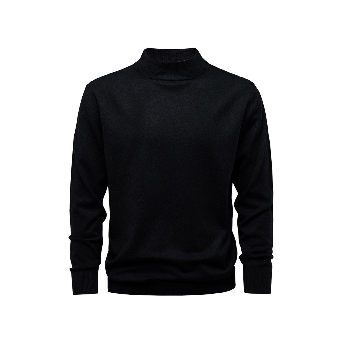 Suéter de hombre elegante con cuello recto Lenox