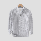 Pull Hombre Clásico - Punto Trenzado | Elegancia Atemporal