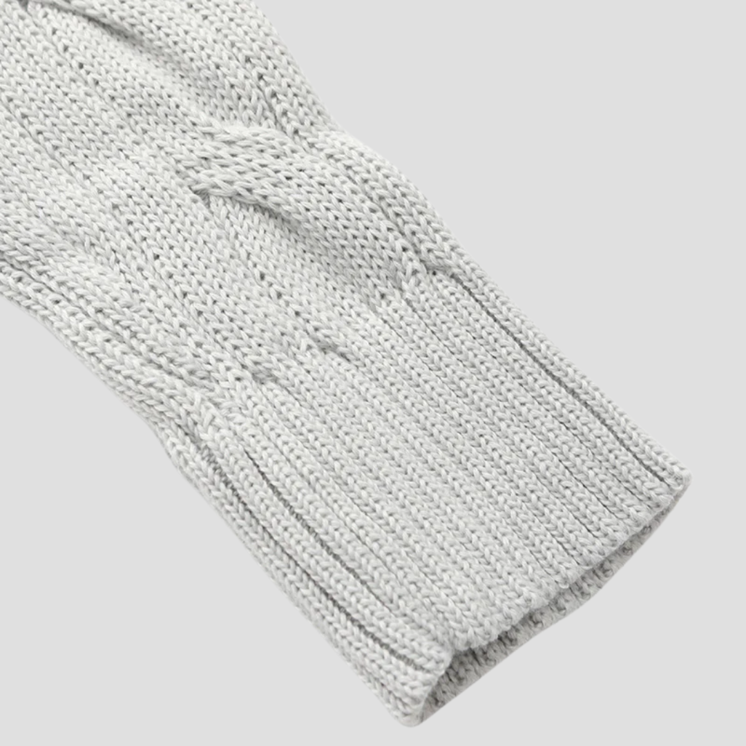 Pull Hombre Clásico - Punto Trenzado | Elegancia Atemporal
