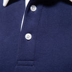 Jersey elegante para hombre – sudadera de manga larga con cuello clásico y comodidad moderna