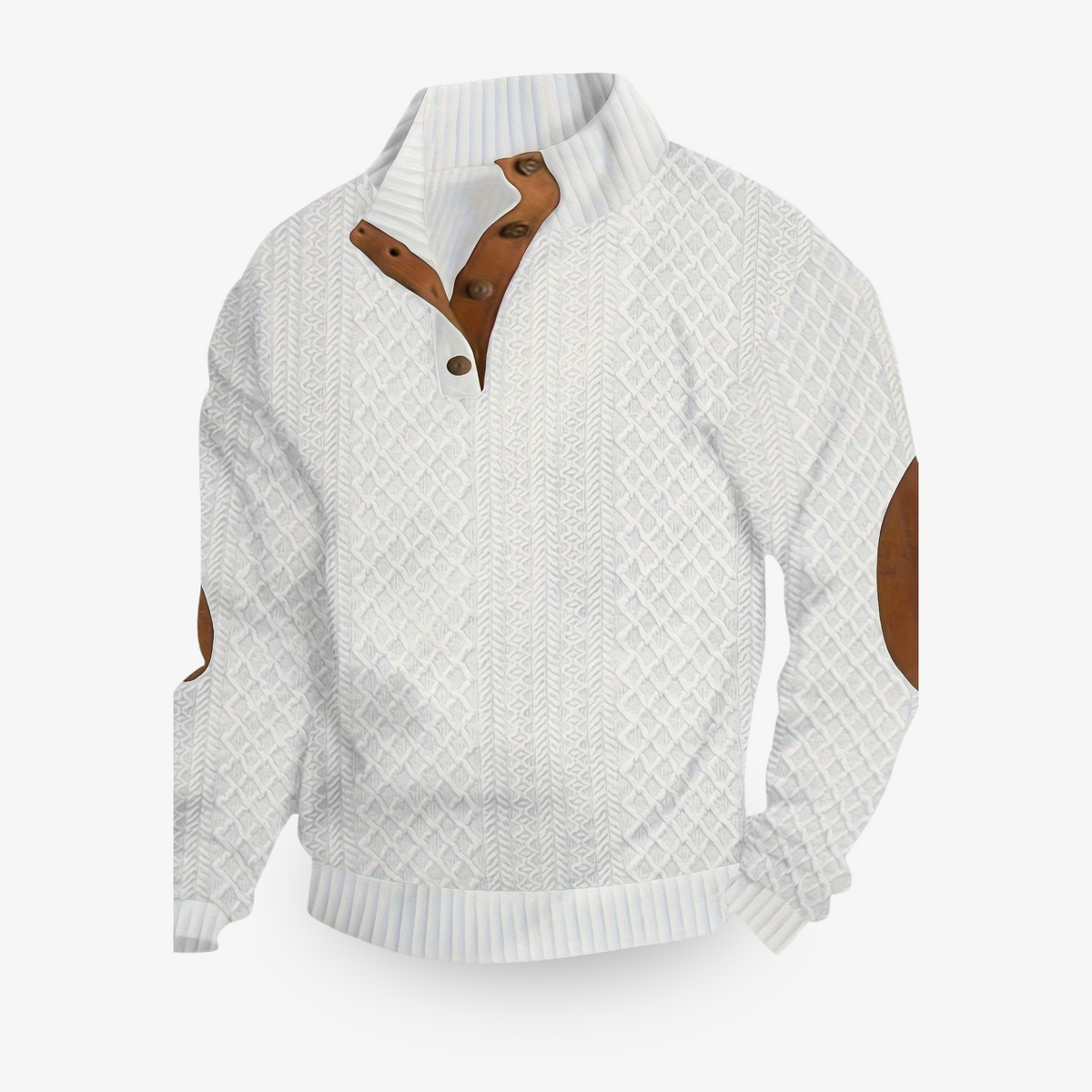 Suéter Caliente y Suave para Hombres - Comodidad y Estilo Atemporal