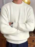 Suéter de punto para hombre - Caliente, cómodo, con estilo - Invierno