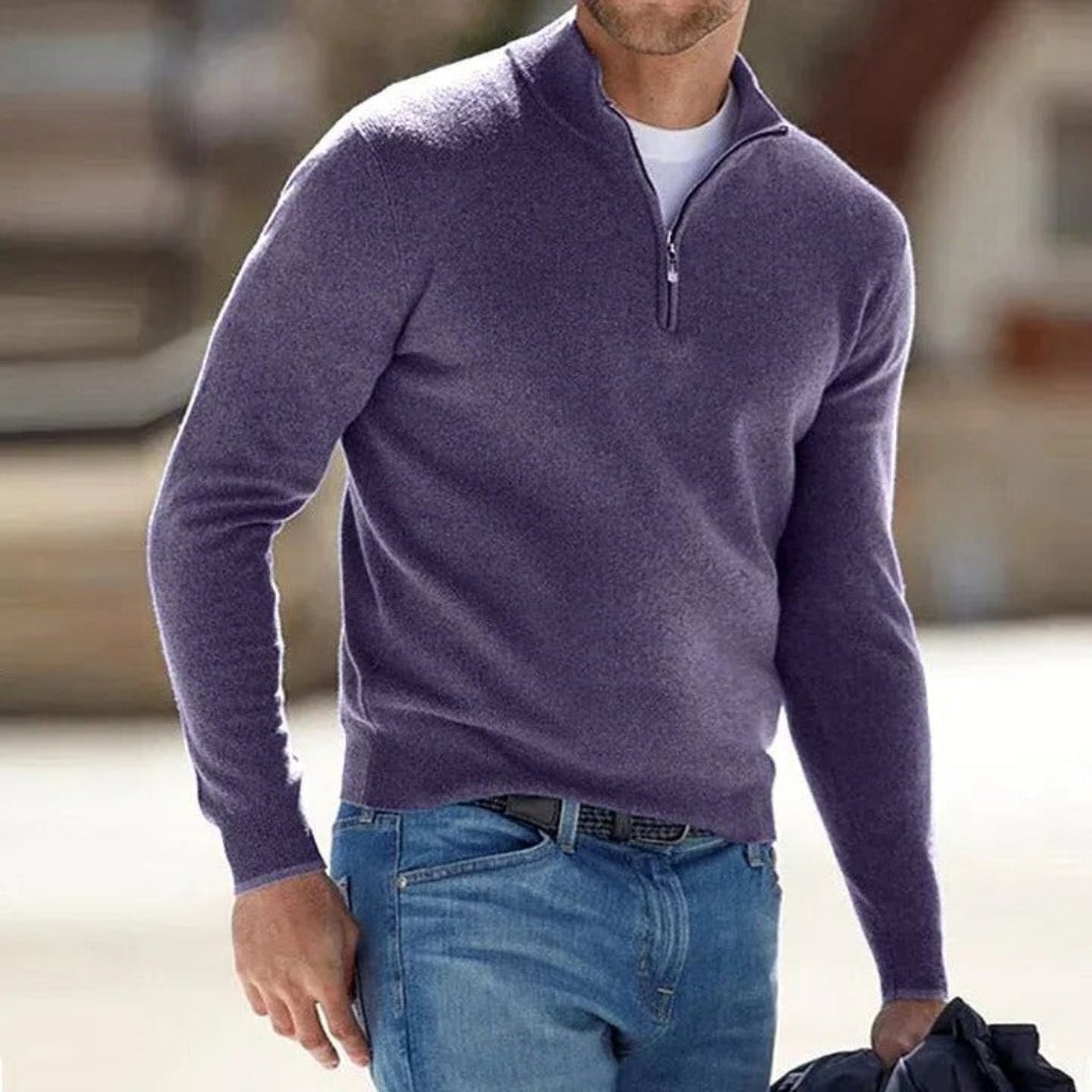 Suéter con cremallera para Hombre - Comodidad y Elegancia