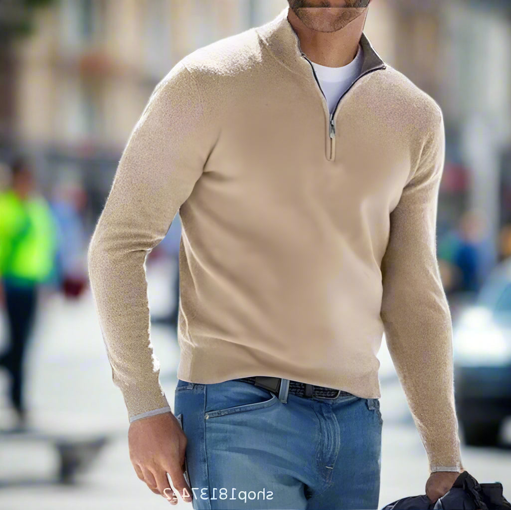 Suéter con cremallera para Hombre - Comodidad y Elegancia