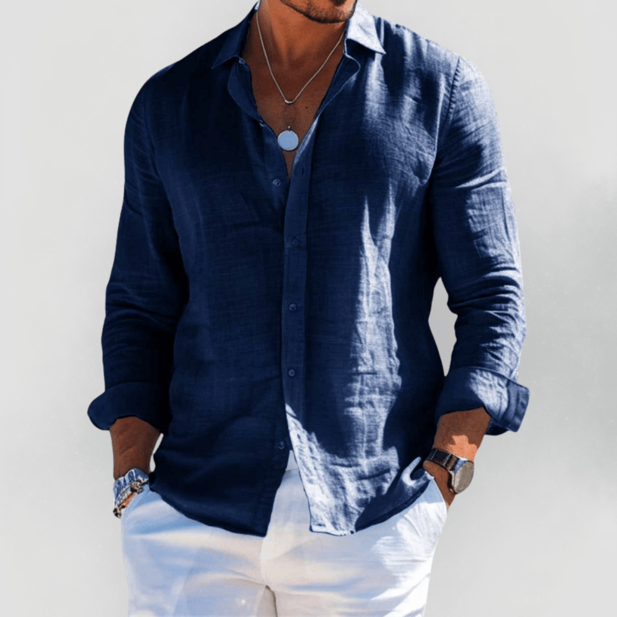 RIVERA | CAMISA VERANIEGA CORTE HOLGADO