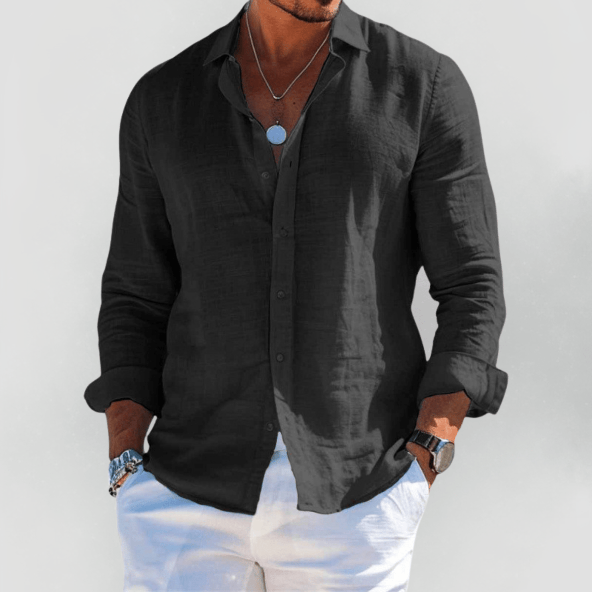RIVERA | CAMISA VERANIEGA CORTE HOLGADO