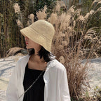 Sombrero bucket elegante Beatrice con protección solar