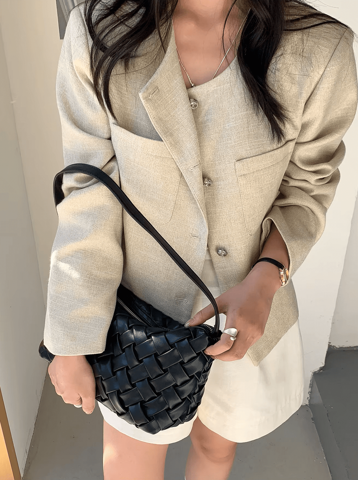 Bolso hobo minimalista Angela