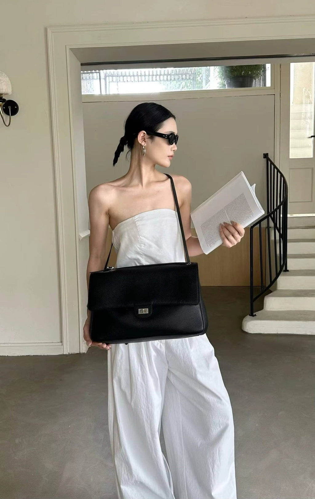 Anne Bolso Bandolera Chevron