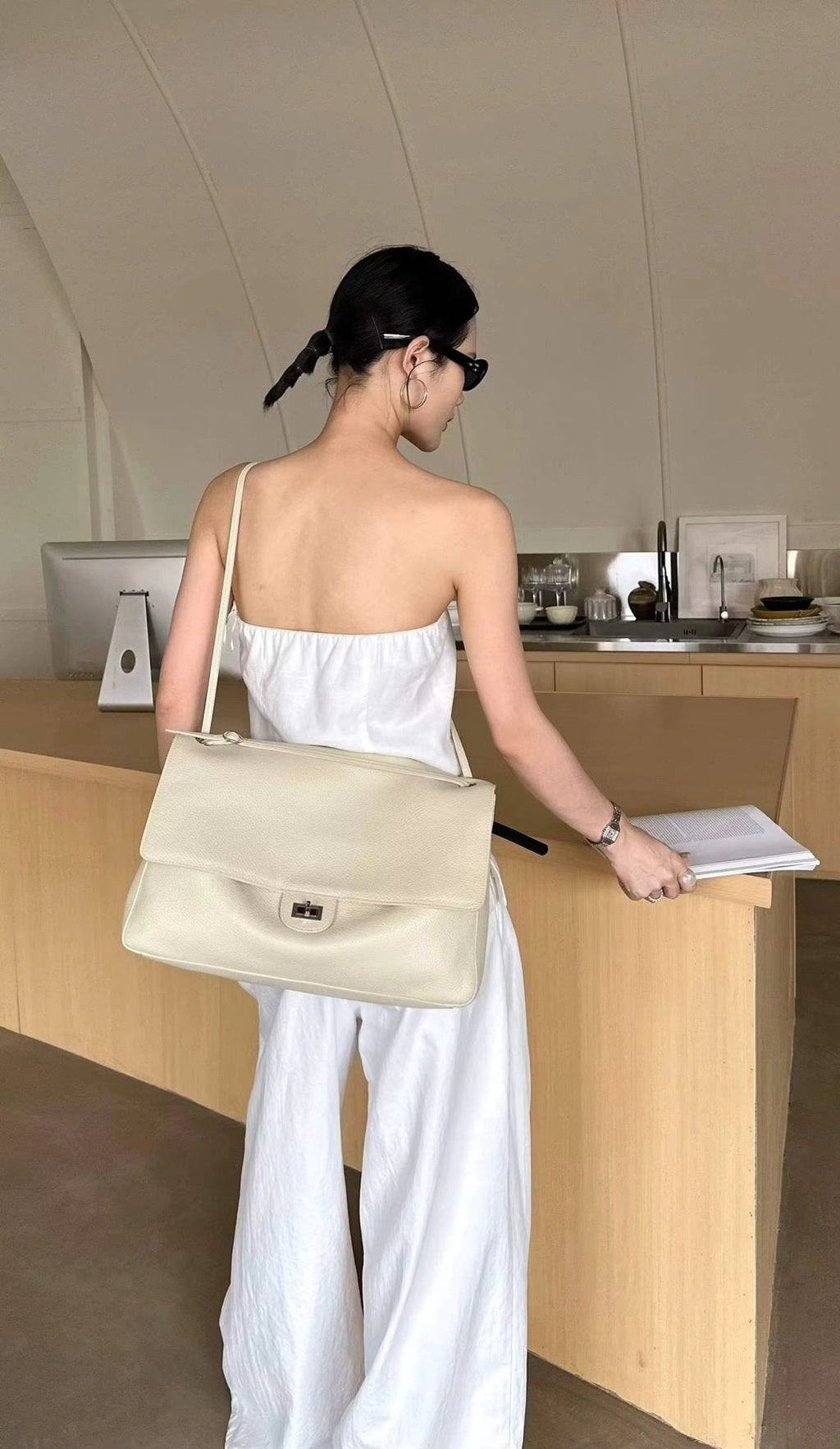 Anne Bolso Bandolera Chevron