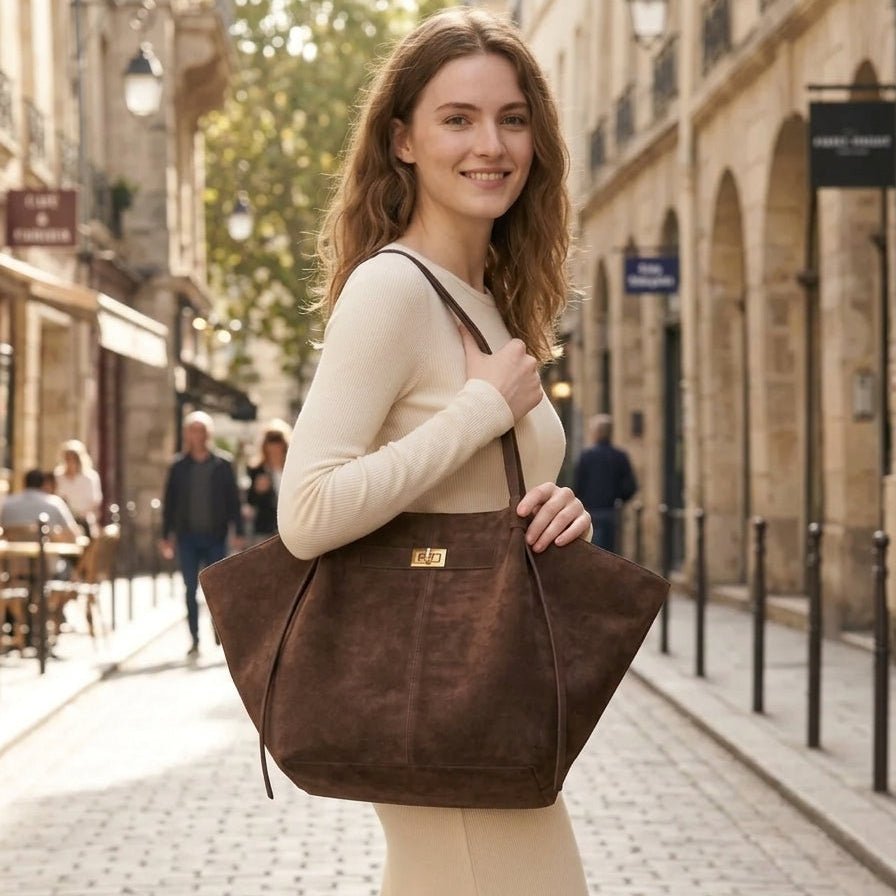Dina Bolso Tote de Ante sintético