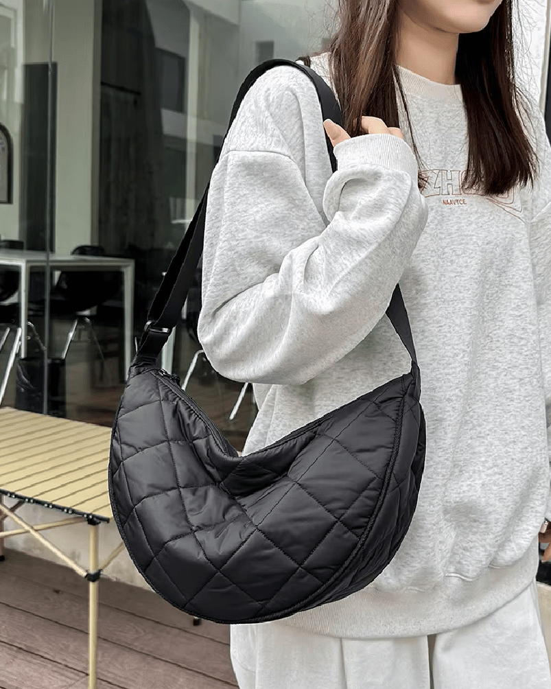 Bolso bandolera Ella en nylon tipo riñonera