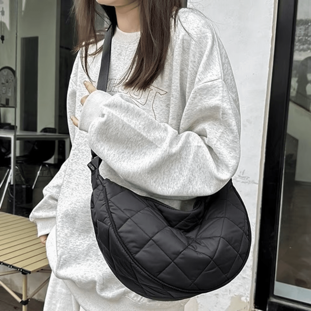 Bolso bandolera Ella en nylon tipo riñonera