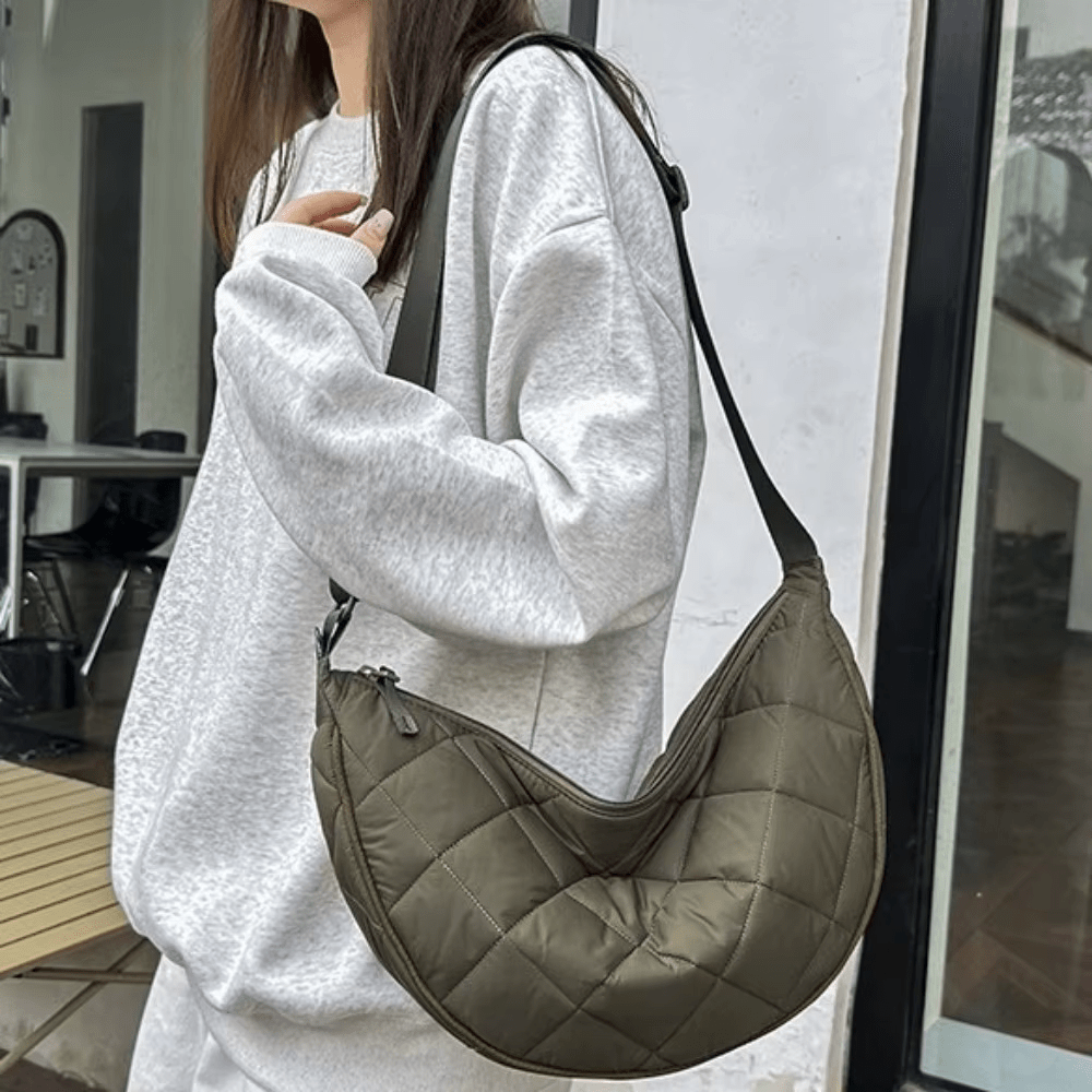 Bolso bandolera Ella en nylon tipo riñonera