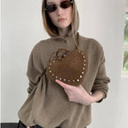 Bolso bandolera Jane vintage en ante sintético