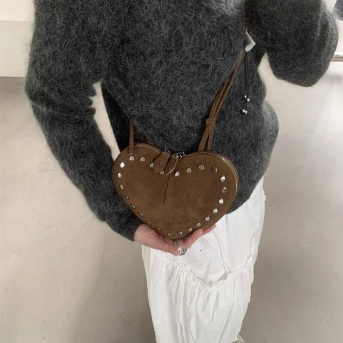 Bolso bandolera Jane vintage en ante sintético