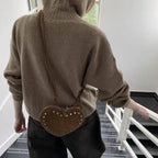 Bolso bandolera Jane vintage en ante sintético