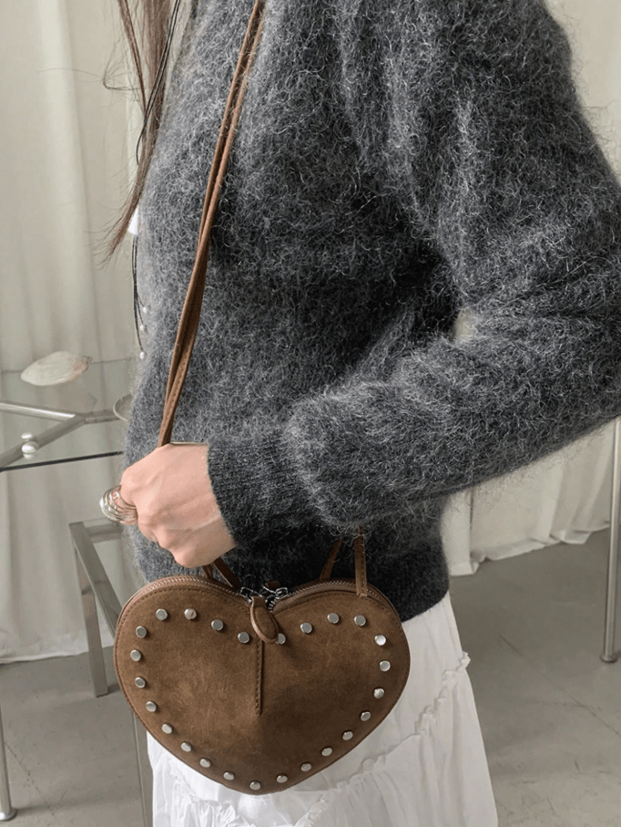 Bolso bandolera Jane vintage en ante sintético
