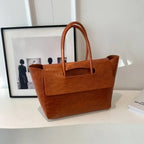 Jessica Embossed Leather Tote