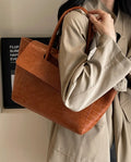 Jessica Embossed Leather Tote