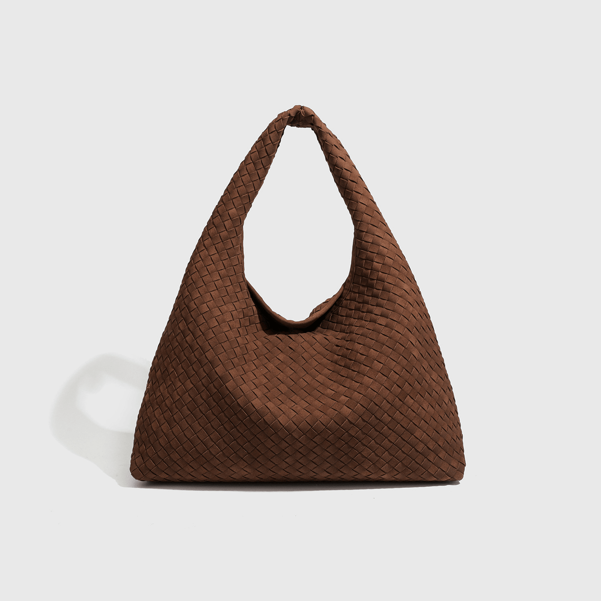 Bolso tote Linda tejido en ante sintético