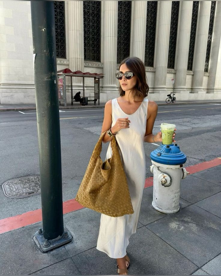 Bolso tote Linda tejido en ante sintético