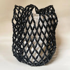 Margot Woven Beaded Tote Bag