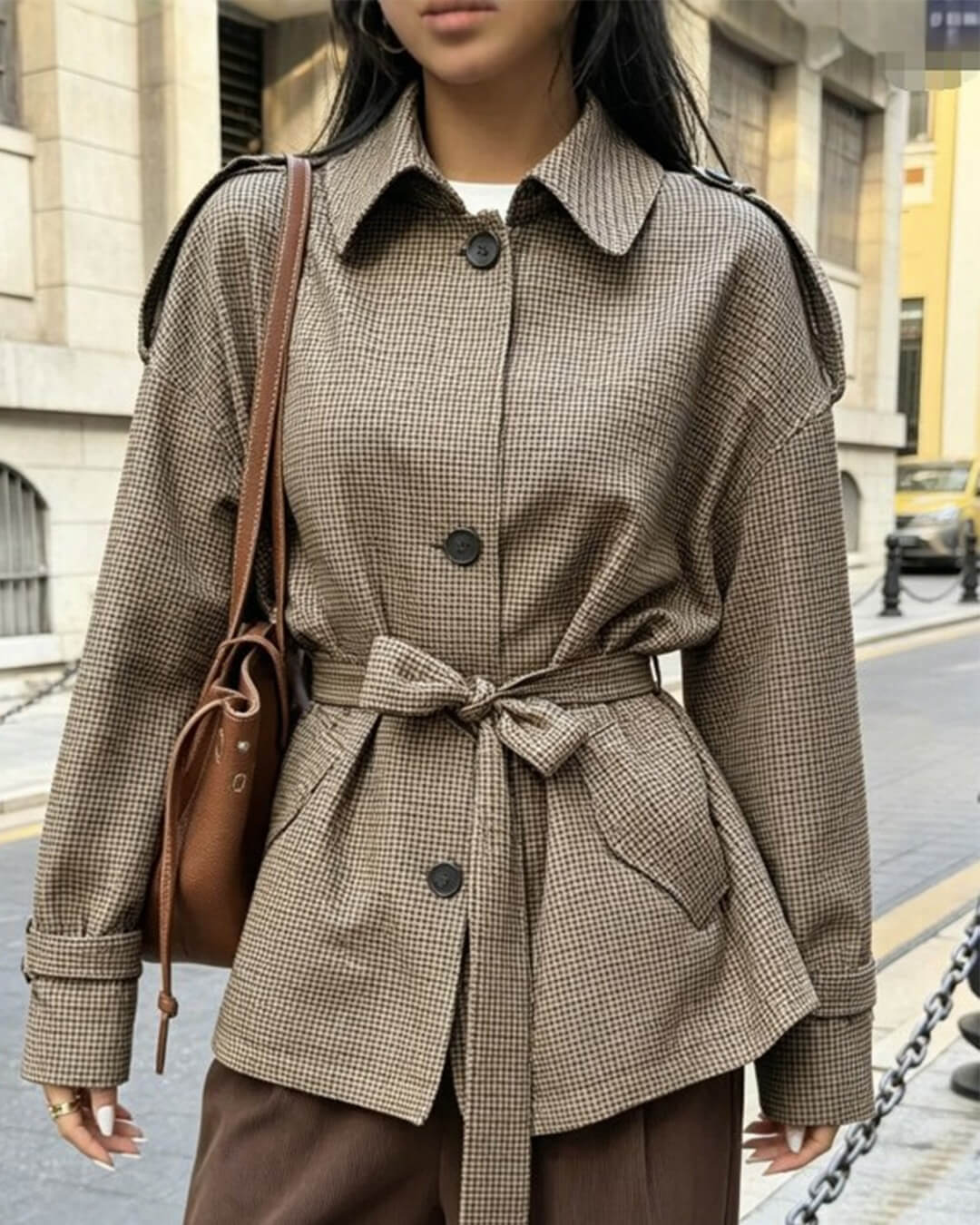 Blazer Teresa de pata de gallo
