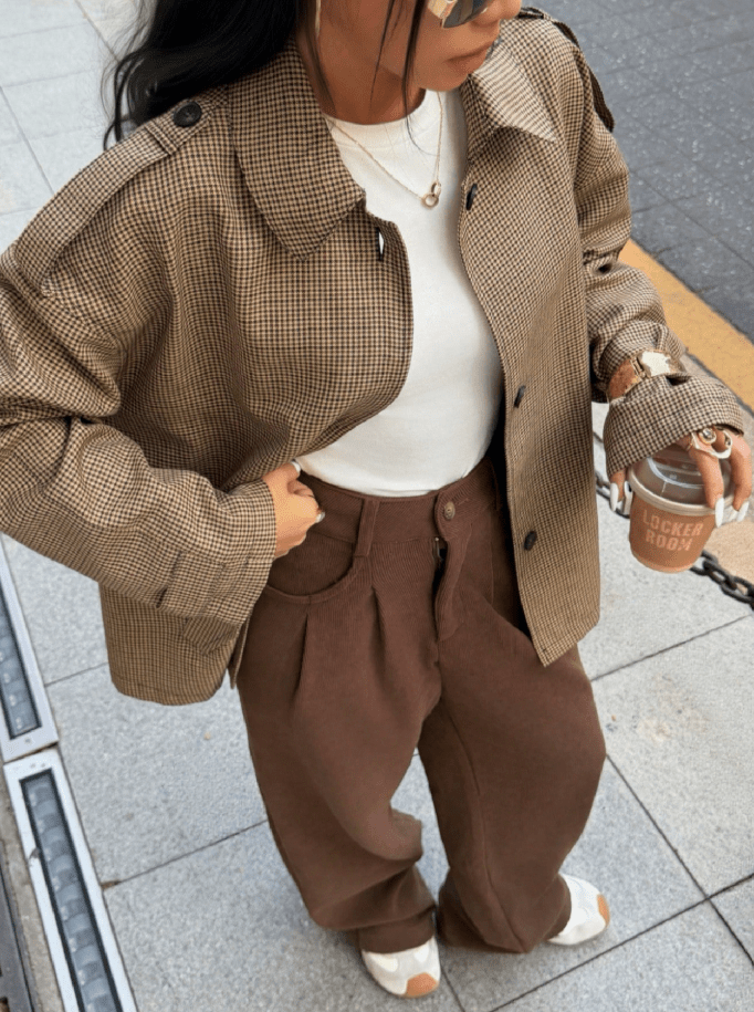 Blazer Teresa de pata de gallo