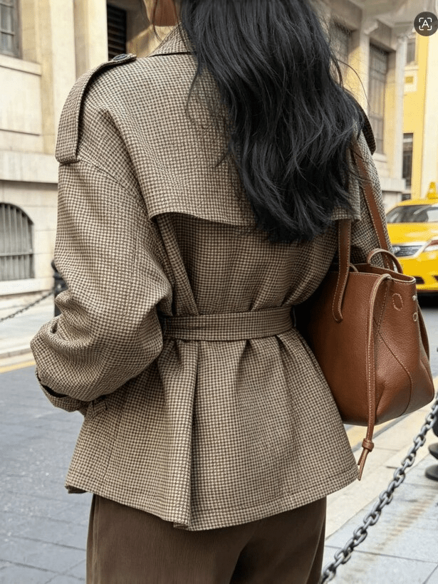 Blazer Teresa de pata de gallo