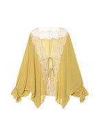 Blusa patchwork de encaje Lisa