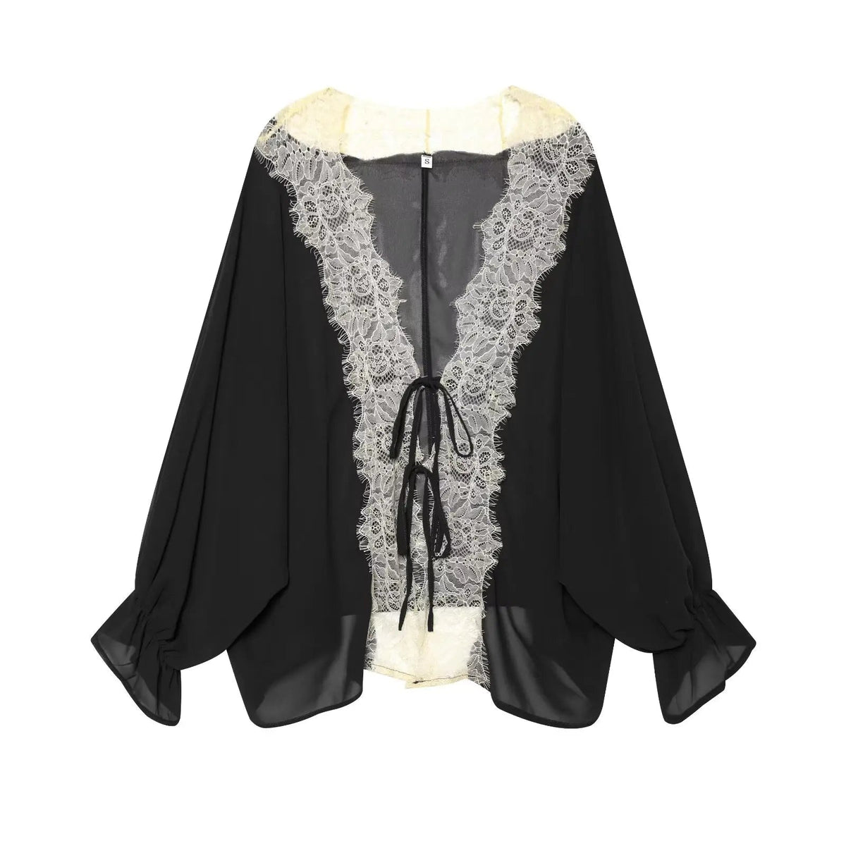 Blusa patchwork de encaje Lisa