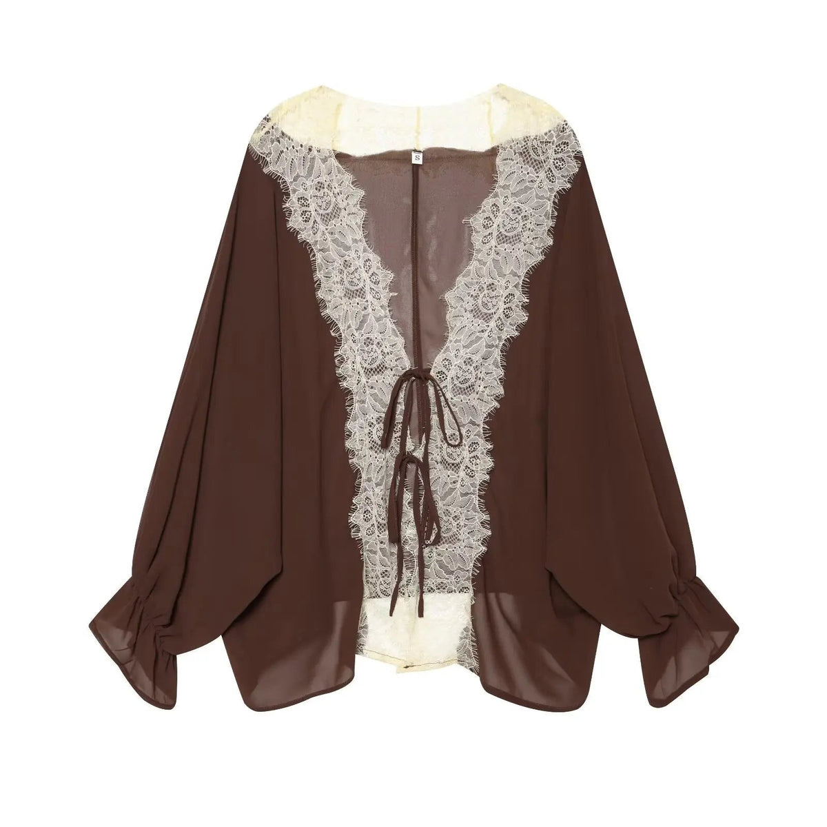Blusa patchwork de encaje Lisa