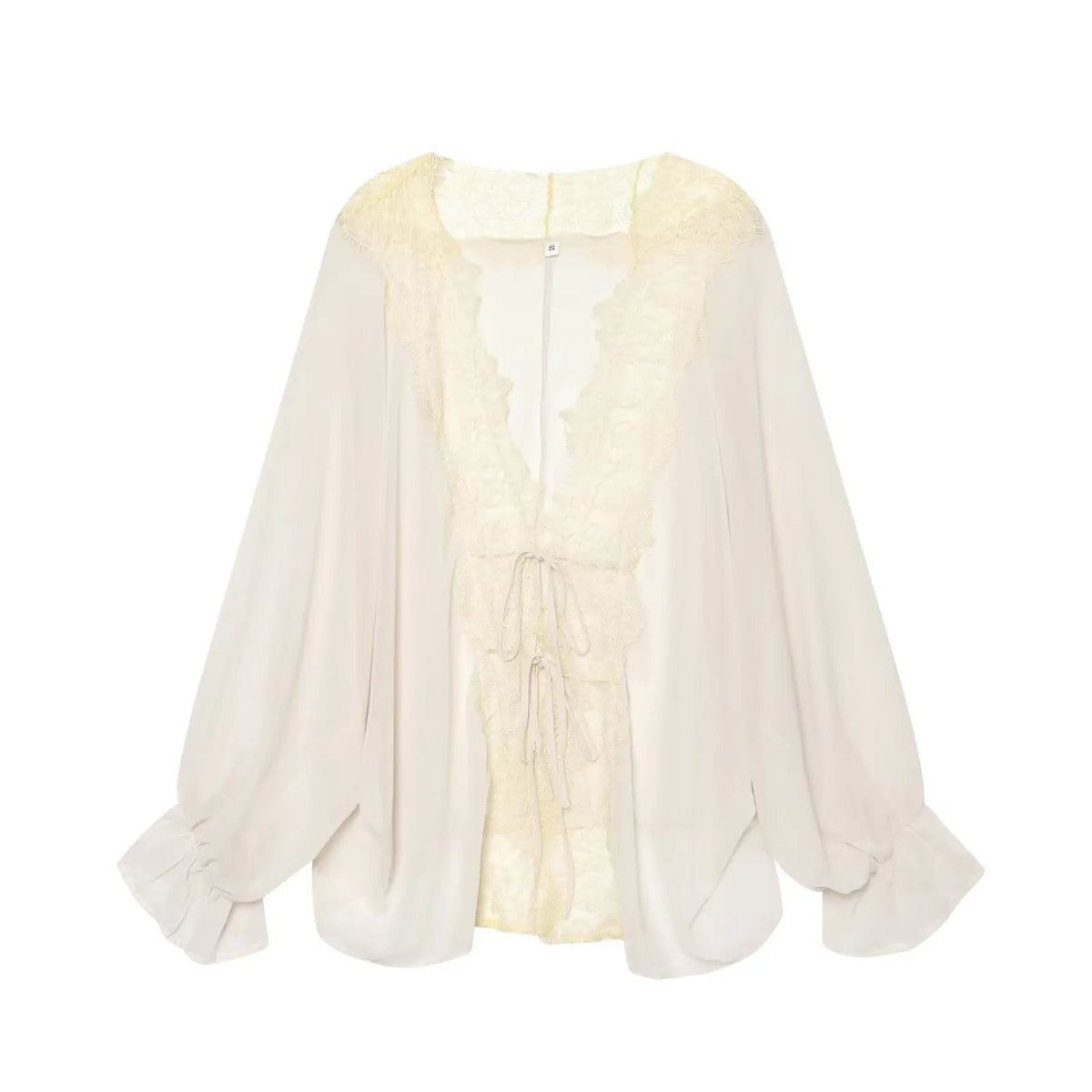 Blusa patchwork de encaje Lisa