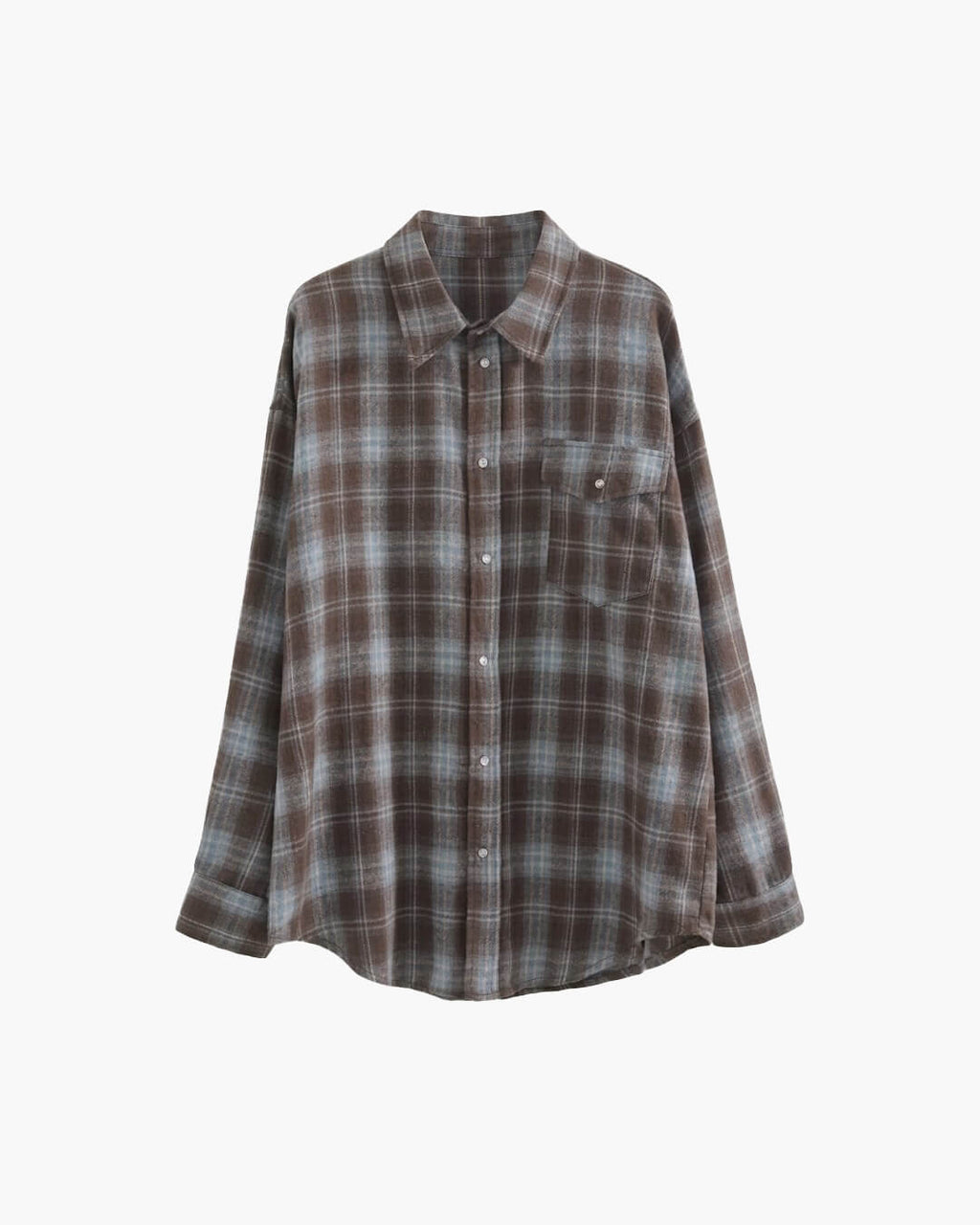 Camisa Melissa de cuadros oversize