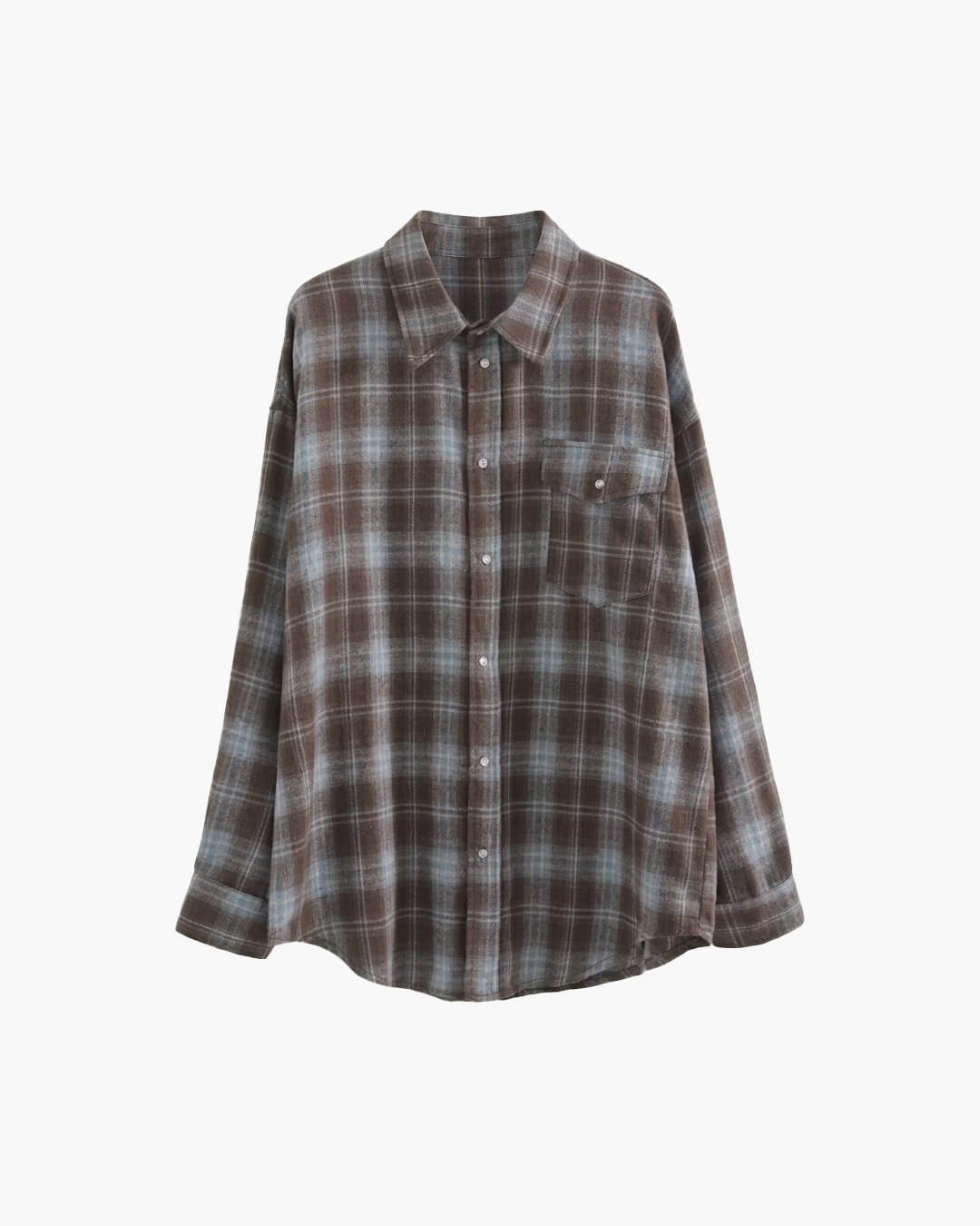Camisa Melissa de cuadros oversize