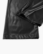 Pantalones de pierna ancha Ada de cuero vegano