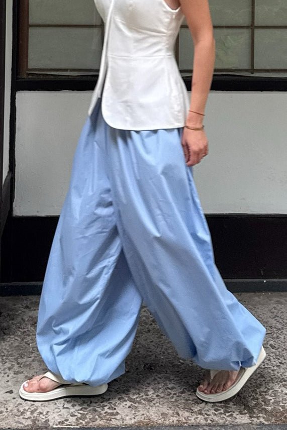 Pantalones Baggy Inga con Cintura Elástica