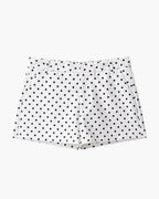 Shorts Jillian de lunares y tiro medio