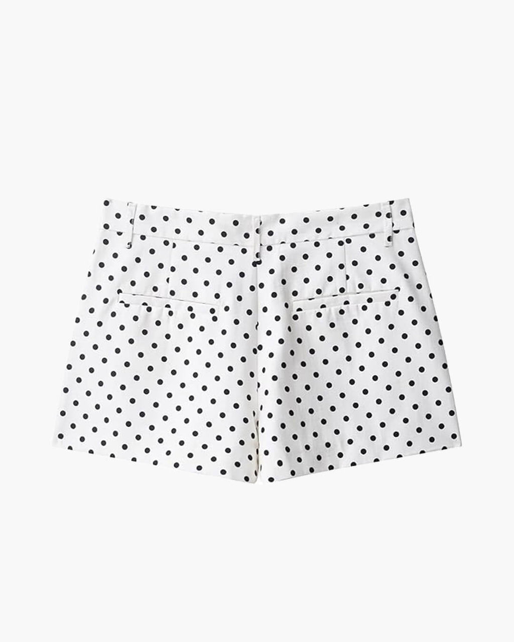 Shorts Jillian de lunares y tiro medio